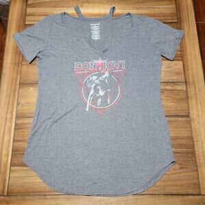 Boxercraft Grey Tee "Bon Jovi" - Size XL*